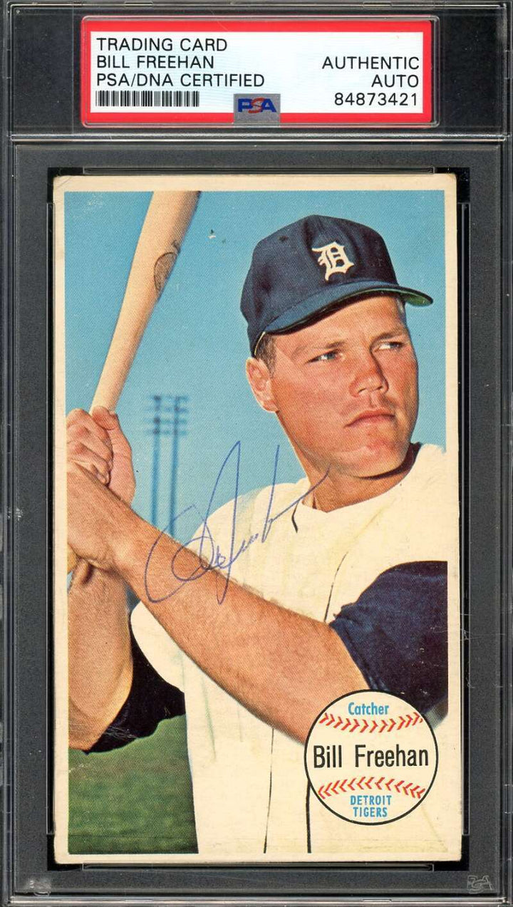 Bill Freehan PSA DNA Signed 1964 Topps Giants Autograph
