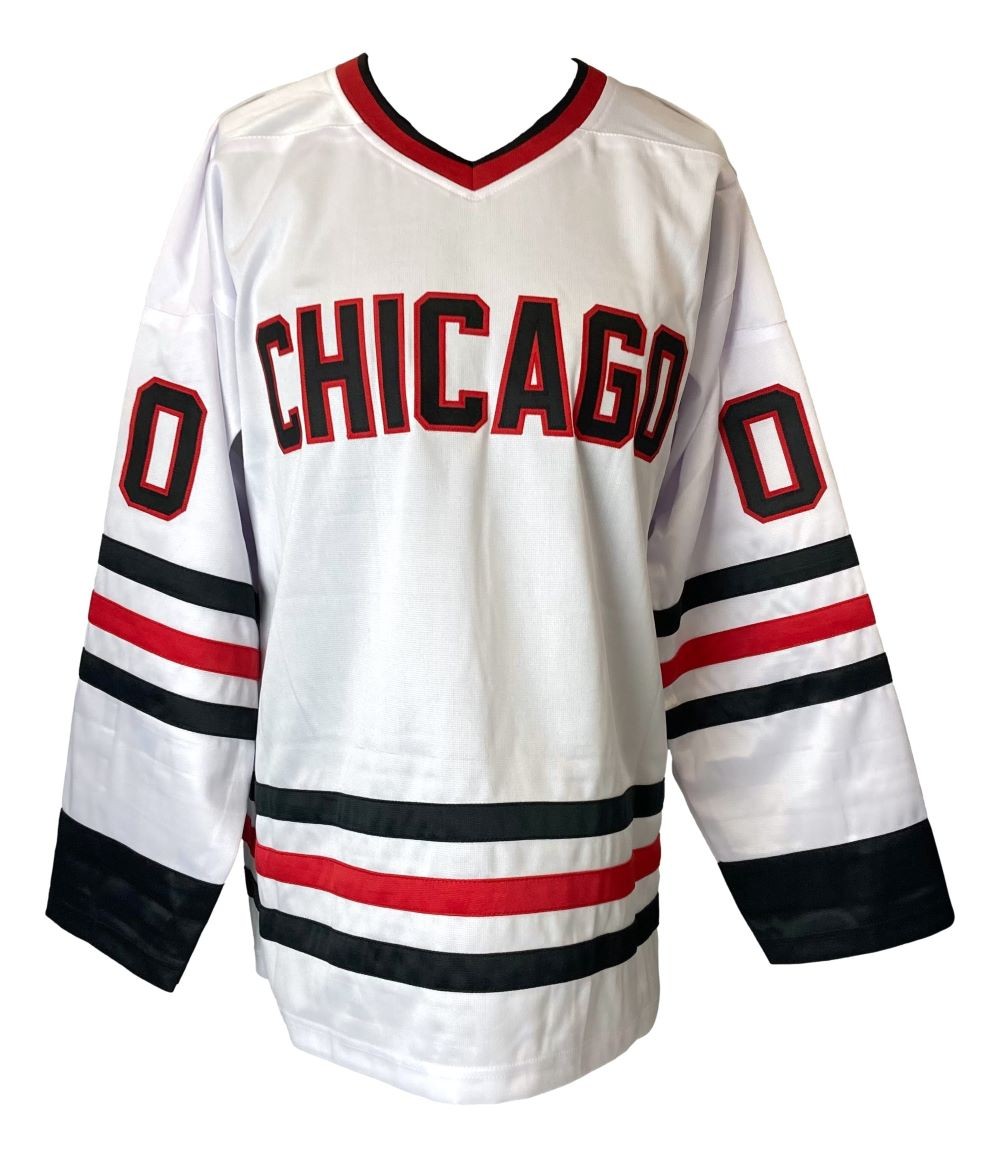 Chevy Chase Signed Christmas Vacation White Chicago Griswold Jersey JSA