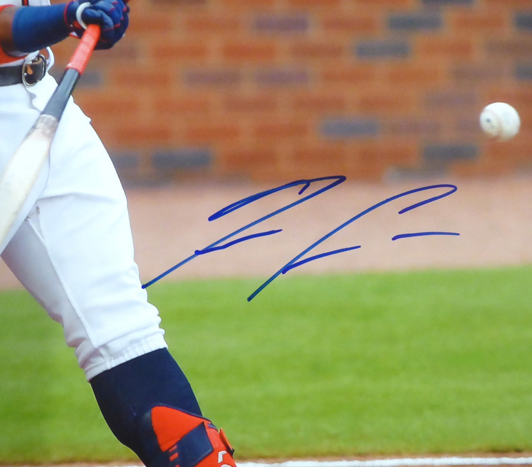 Ronald Acuna Jr. Signed 16x20 Photo Atlanta Braves Beckett BAS