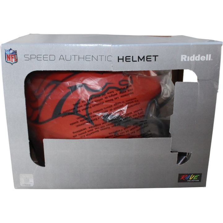Von Miller Autographed Denver Broncos Authentic Rave Helmet Beckett WIT 54742