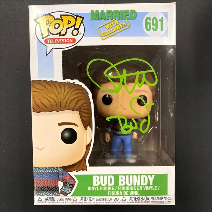David Faustino signed "Bud" Bundy Funko Pop! 691 autograph ~ Beckett BAS