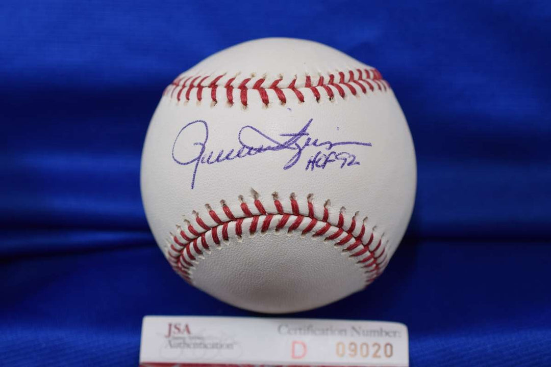 Rollie Fingers JSA Coa Autograph Major League Signed Baseball HOF 92