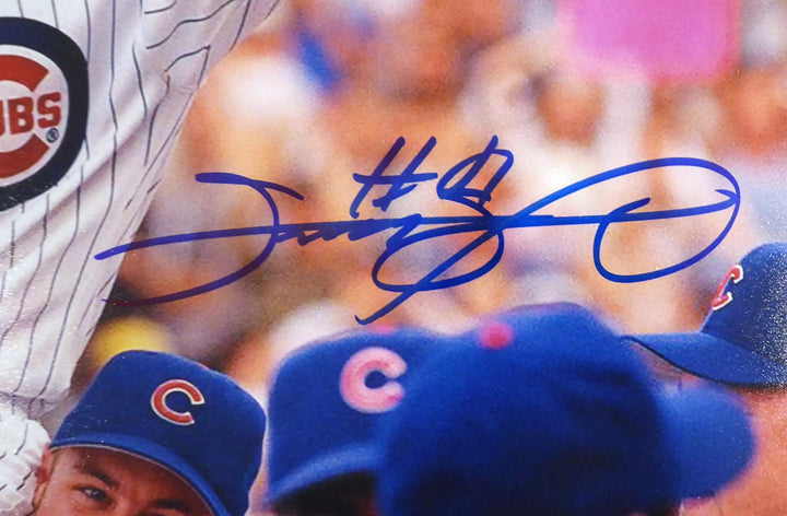 Sammy Sosa Signed 11x14 Photo Chicago Cubs Beckett BAS