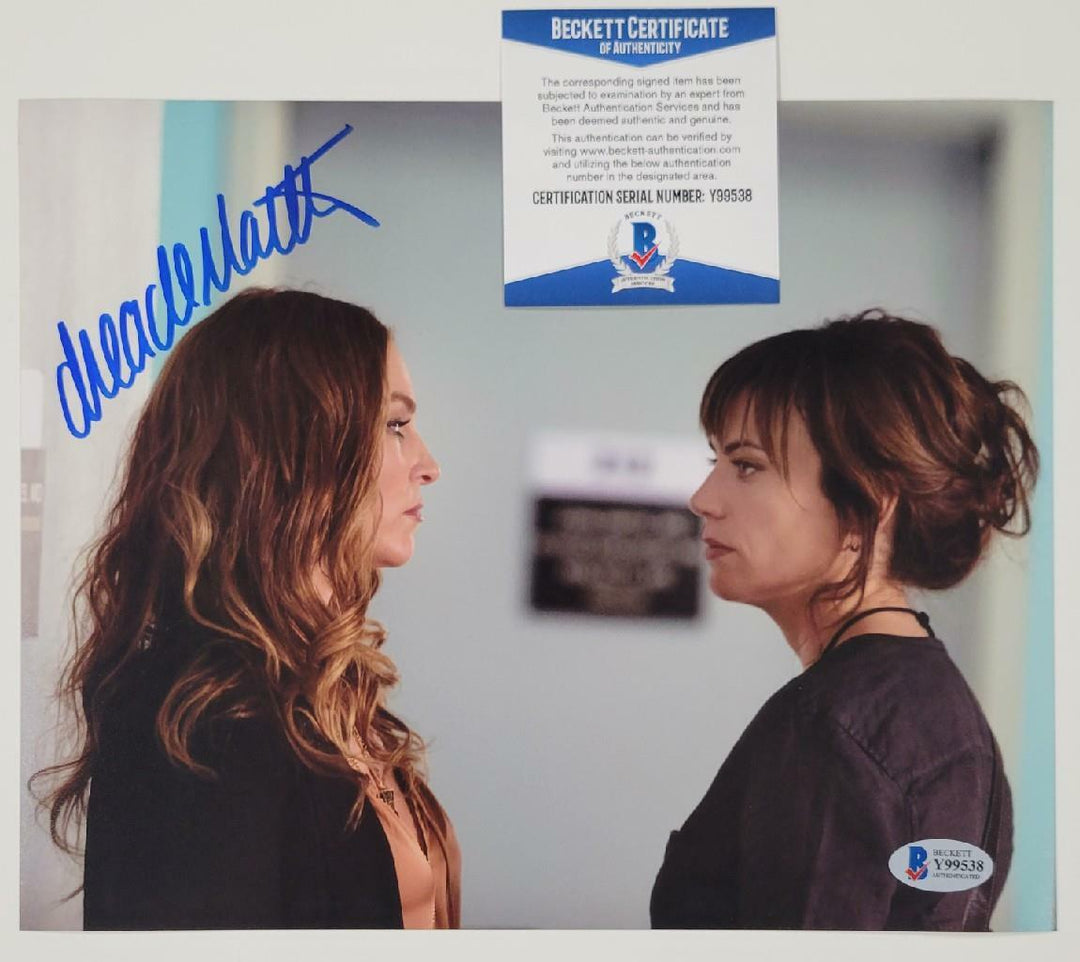 Drea De Matteo signed 8x10 Photo Sopranos ~ Sons of Anarchy (D)~ Beckett BAS COA