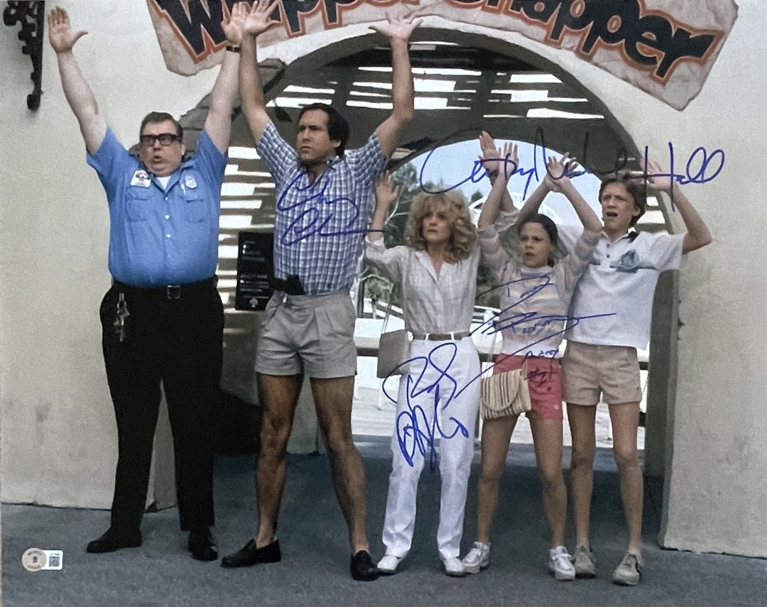 Vacation (4) Chase, D'Angelo, Hall & Barron Signed 16x20 Photo BAS 42023