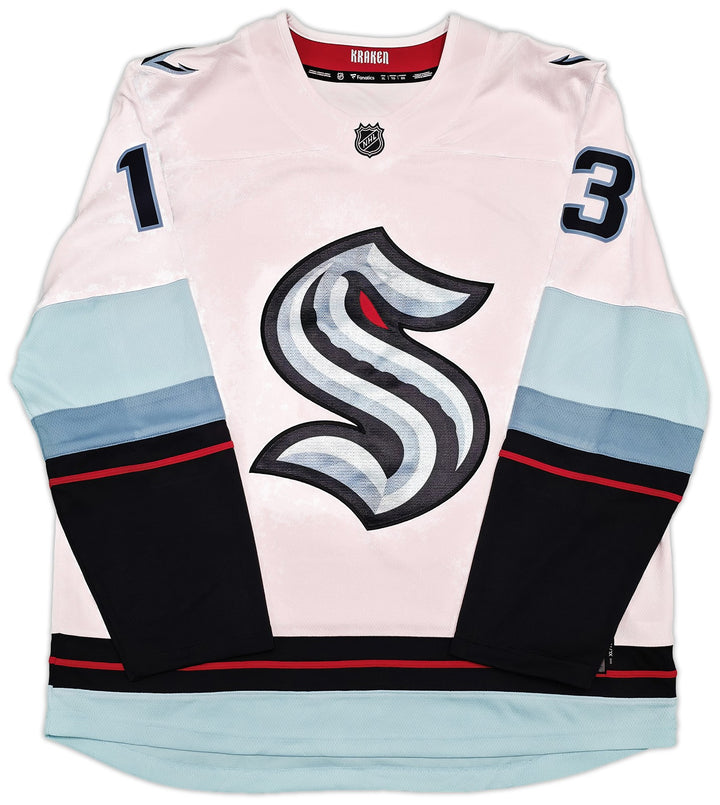 Seattle Kraken Brandon Tanev Signed White Fanatics Jersey Size XL Fanatics Holo