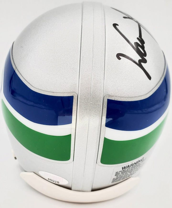 Warren Moon Autographed Signed Seattle Seahawks Mini Helmet "HOF 06" MCS Holo