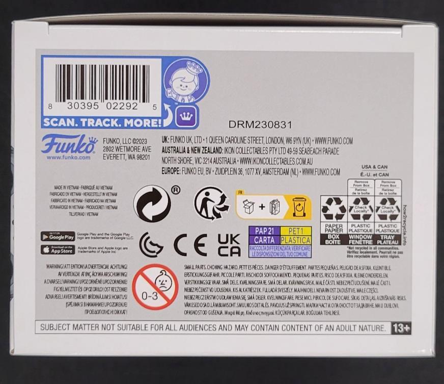 Ari Lehman signed "F*ck Freddy!" Friday 13th Funko Pop autograph Beckett BAS