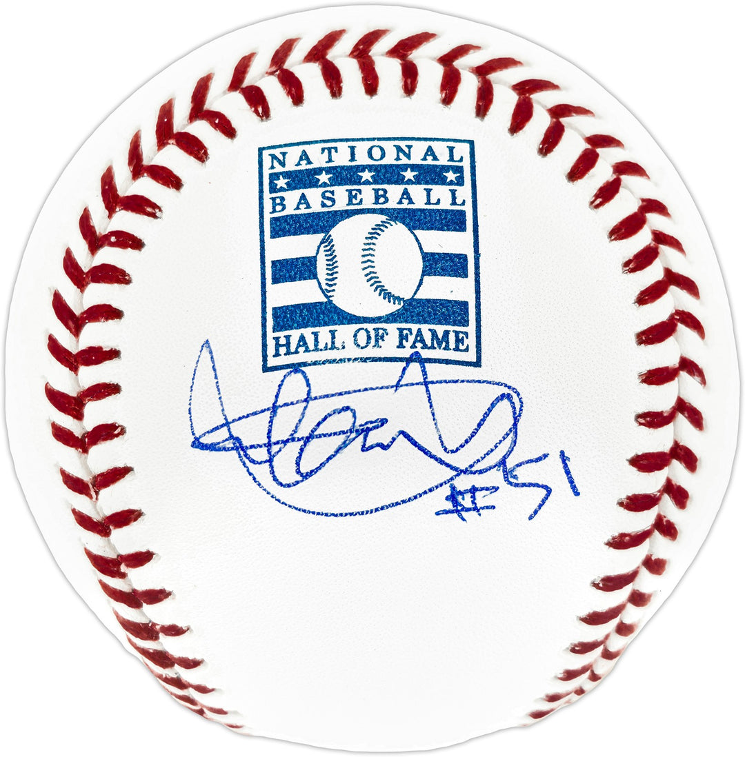 Ichiro Suzuki Auto Official HOF Logo MLB Baseball Mariners IS Holo & #51 Beckett