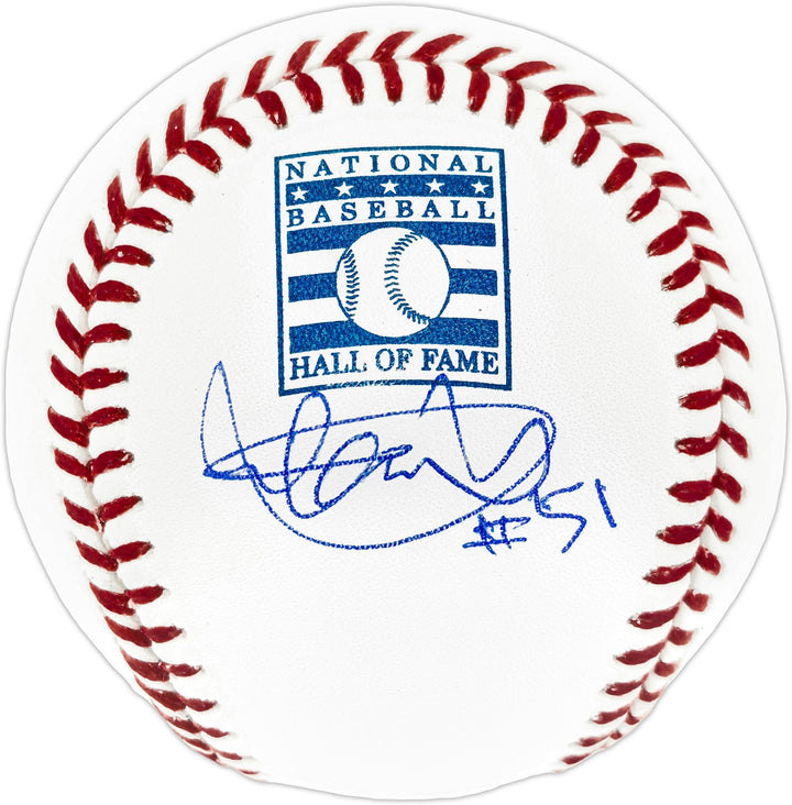 Ichiro Suzuki Auto Official HOF Logo MLB Baseball Mariners IS Holo & #51 Beckett