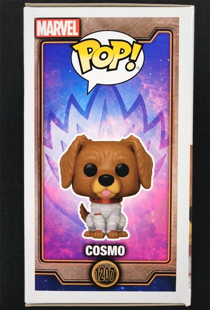 Maria Bakalova signed Cosmo Guardians of the Galaxy Funko Pop! (B) ~ Beckett BAS