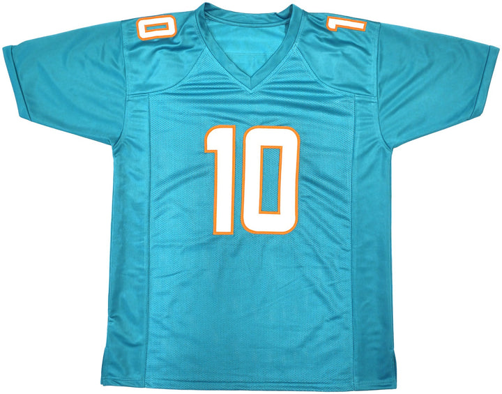 Miami Dolphins Tyreek Hill Signed Teal Jersey Beckett Wit
