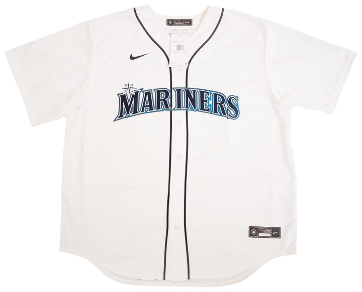 Seattle Mariners Julio Rodriguez Auto Signed White Nike Jersey Size XXL Beckett
