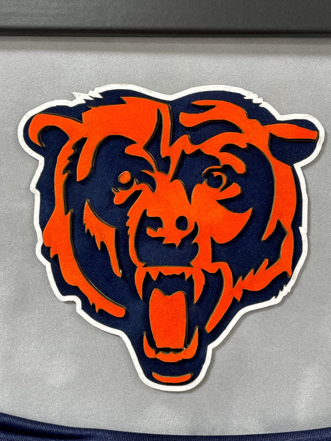 Brian Urlacher Autographed Chicago Bears Jersey Framed BAS Signed Inscribed HOF