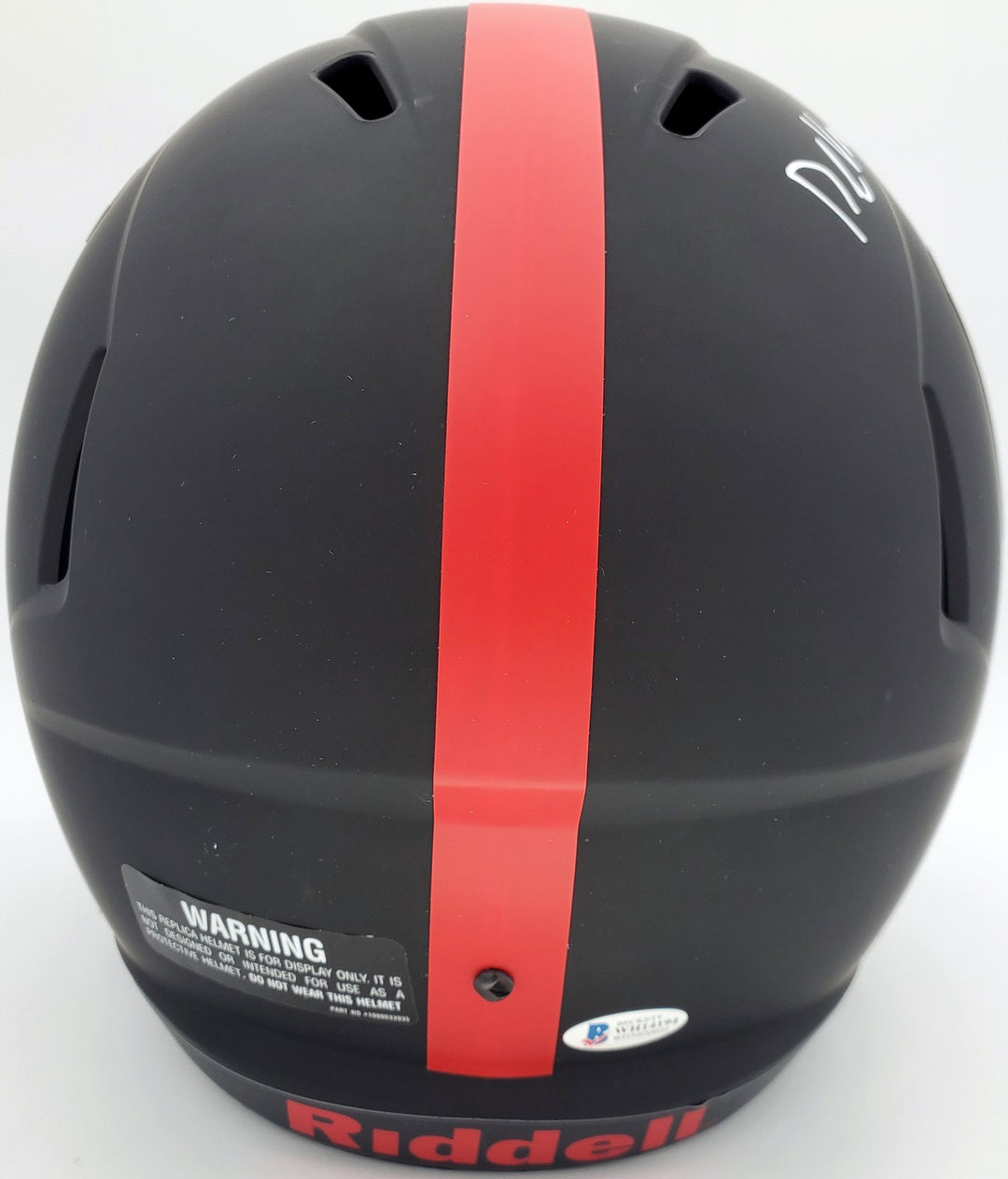 Devonta Smith Signed Alabama Crimson Tide Eclipse Black Full Size Replica Speed
