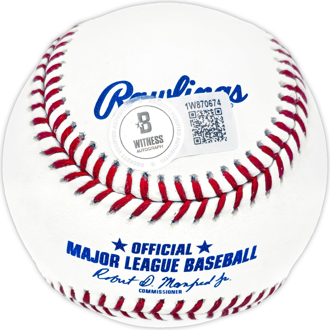 Shota Imanaga Autographed Signed MLB Baseball Chicago Cubs Beckett Witness