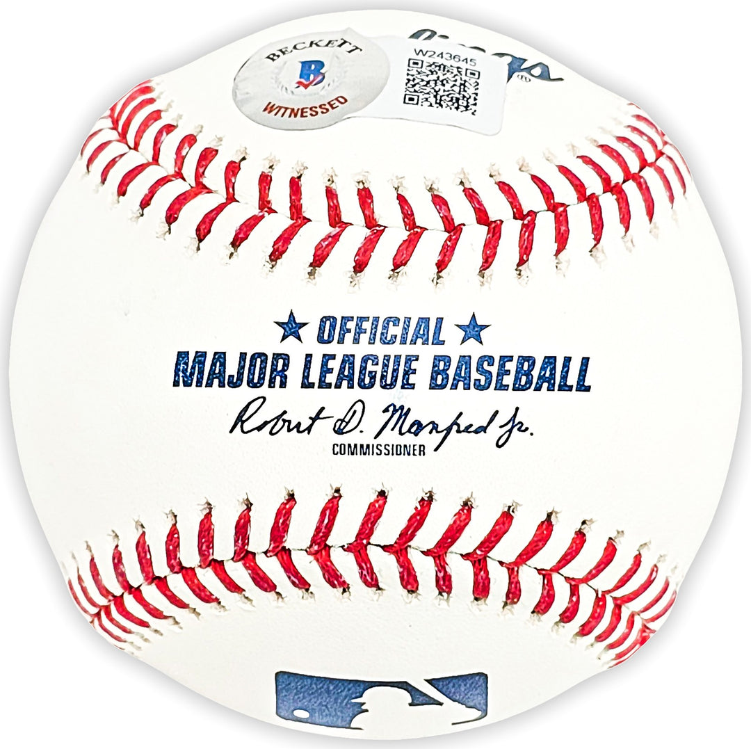 Ken Griffey Jr. Signed Official MLB Baseball Mariners "97 AL MVP" Beckett Wit