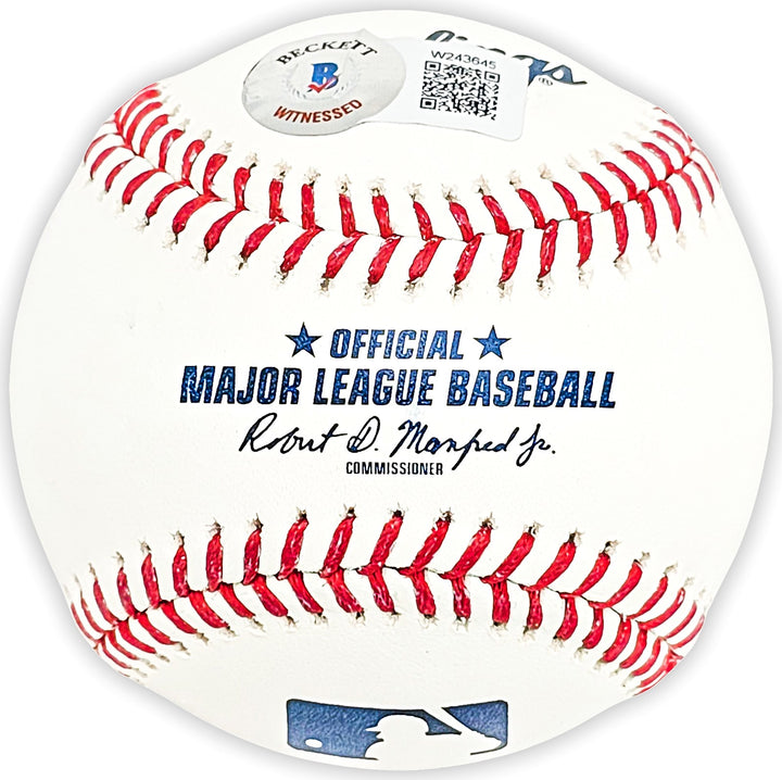Ken Griffey Jr. Signed Official MLB Baseball Mariners "97 AL MVP" Beckett Wit