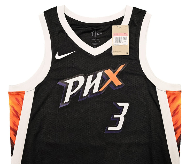 Phoenix Mercury Diana Taurasi Auto Black Nike Rebel Edition Jersey Sz L Beckett