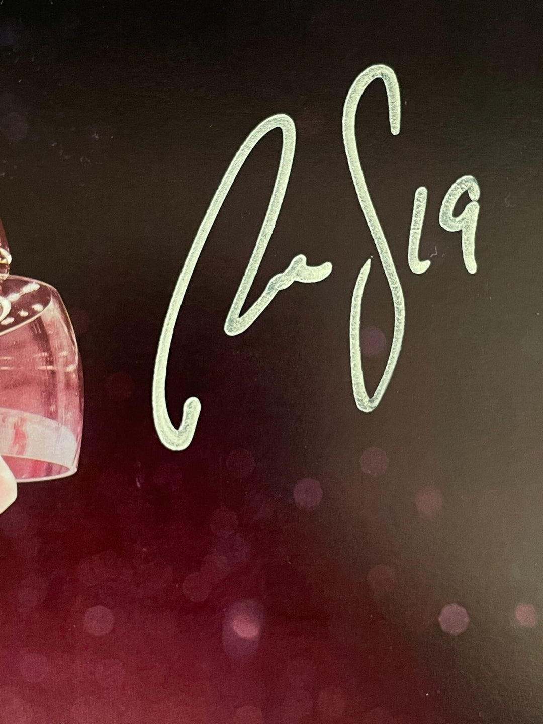 Reilly Smith Vegas Golden Knights 1/7/23 Glow Autographed 11x17 Poster Photo