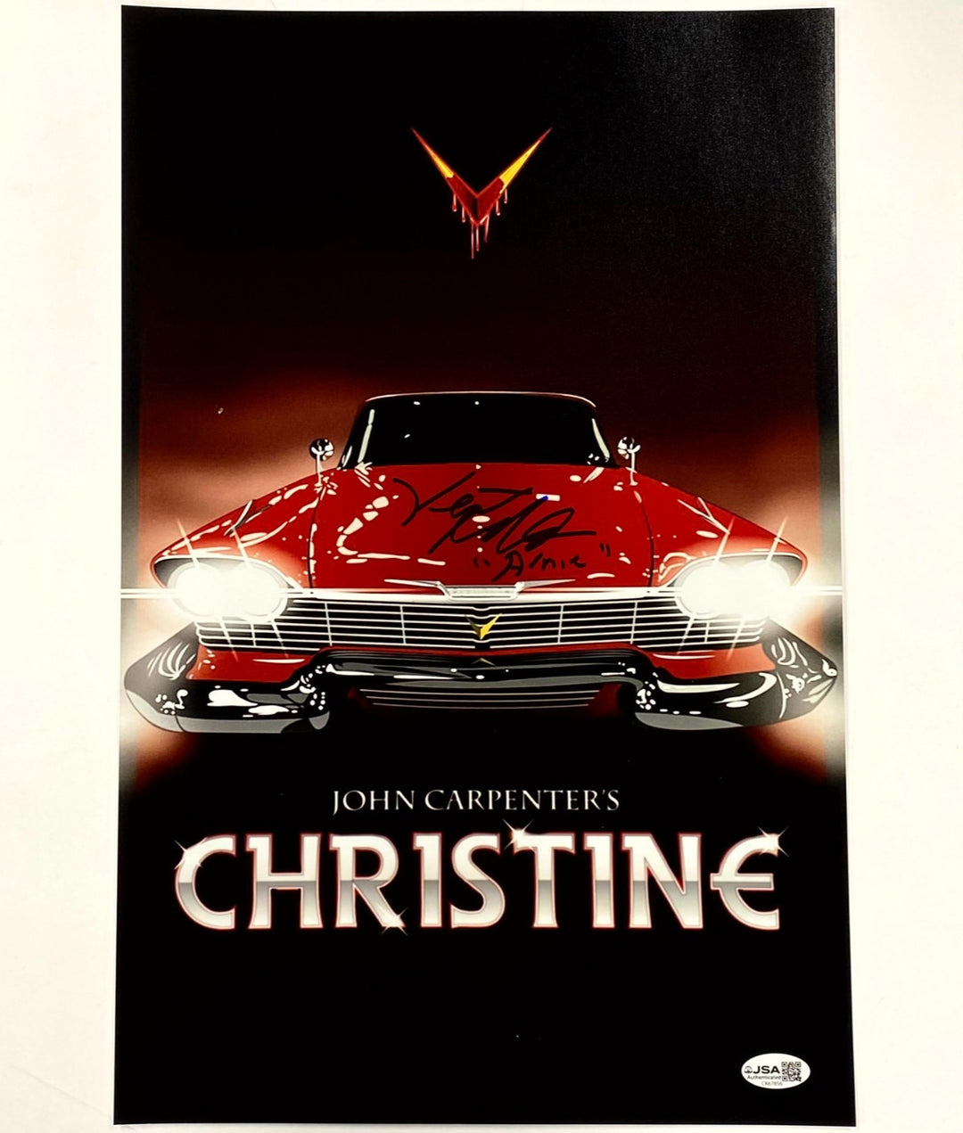 Keith Gordon signed "Arnie" Christine 11x17 Photo Poster autograph ~ JSA