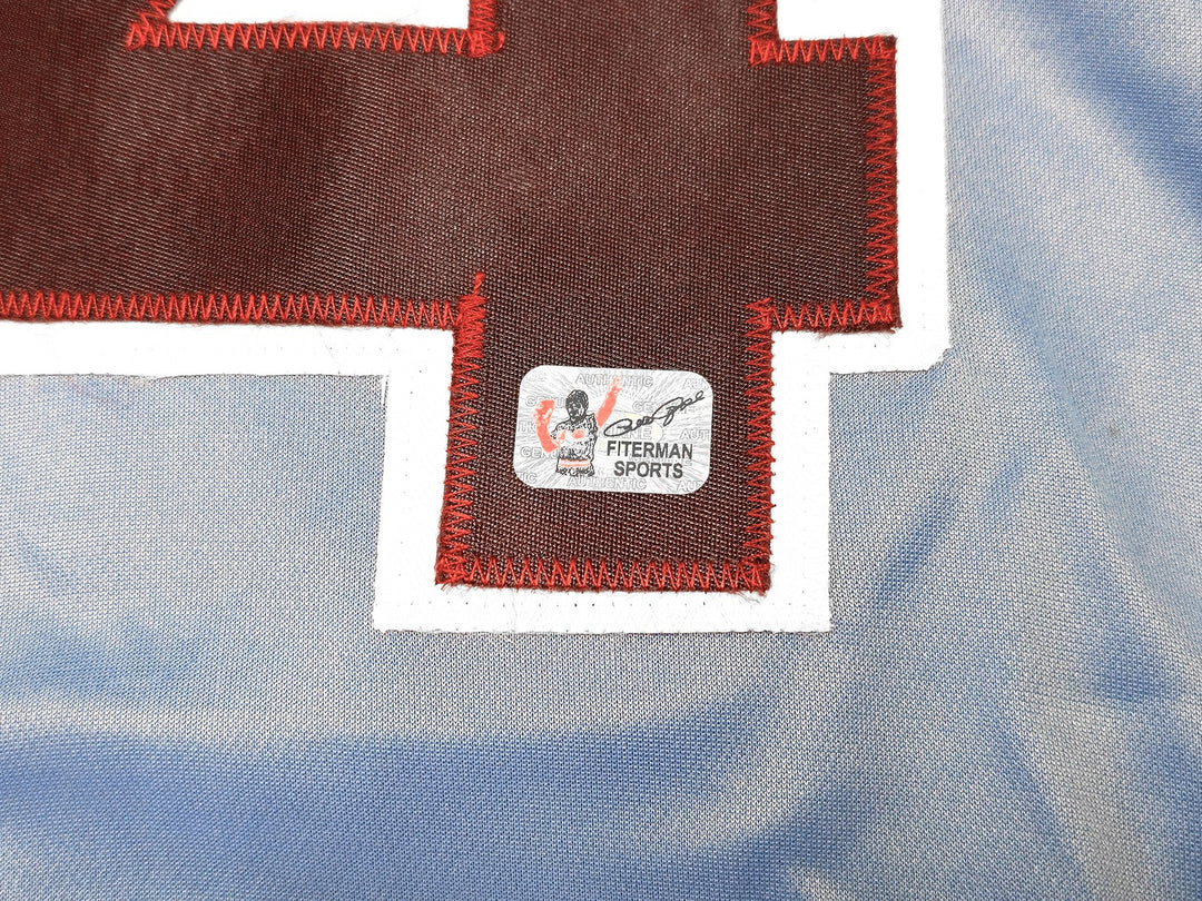 Philadelphia Phillies Pete Rose Auto Signed Blue & Red Baseball Jersey PR Holo