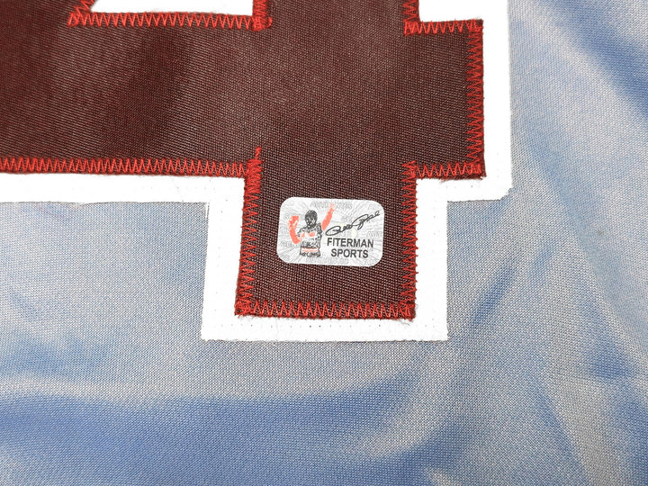 Philadelphia Phillies Pete Rose Auto Signed Blue & Red Baseball Jersey PR Holo