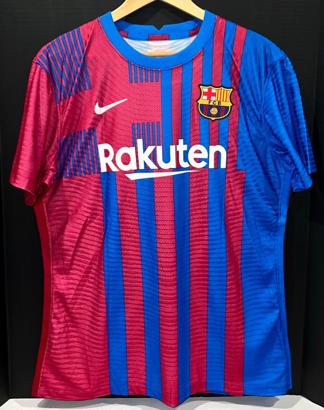 Ansu Fati FC Barcelona Signed Jersey Size XL Auto Beckett COA