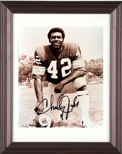 Charley Taylor signed Washington NFL 8X10 Photo Framed-Tuff Stuff COA/HOF