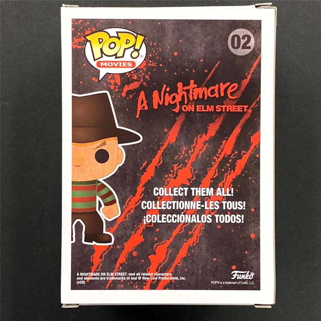 Robert Englund signed Freddy Krueger Nightmare Elm Street Funko Pop 2 auto ~ JSA