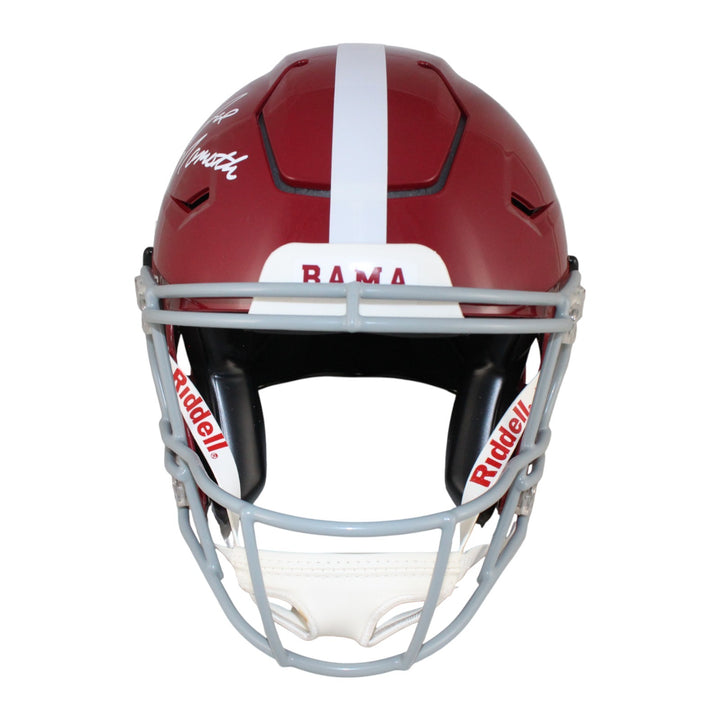 Joe Namath Autographed Alabama Crimson Tide SpeedFlex Helmet Beckett WIT 53374