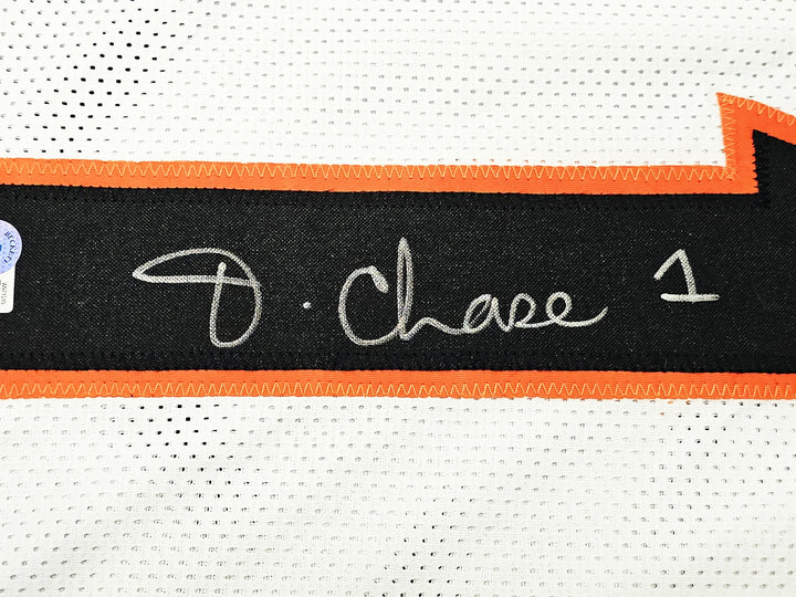 Cincinnati Bengals Ja'Marr Chase Signed White Jersey Beckett Wit