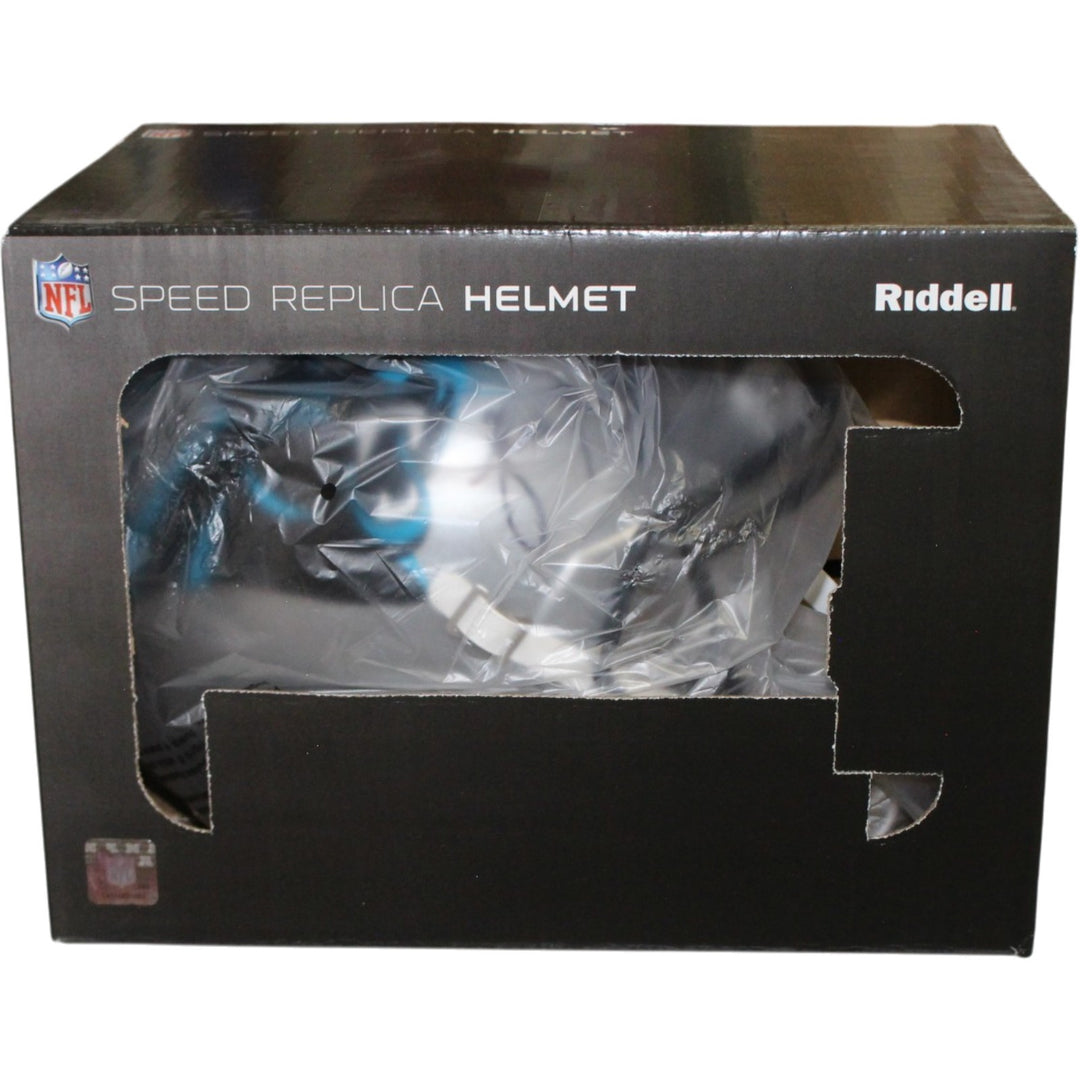 Luke Kuechly Autographed Carolina Panthers F/S Helmet Beckett Witness 56868