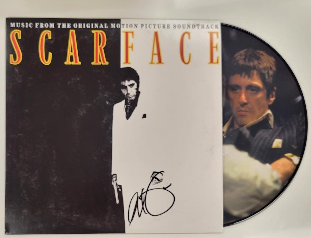 Al Pacino signed Scarface Laserdisc cover autograph (A) ~ BAS Beckett Holo