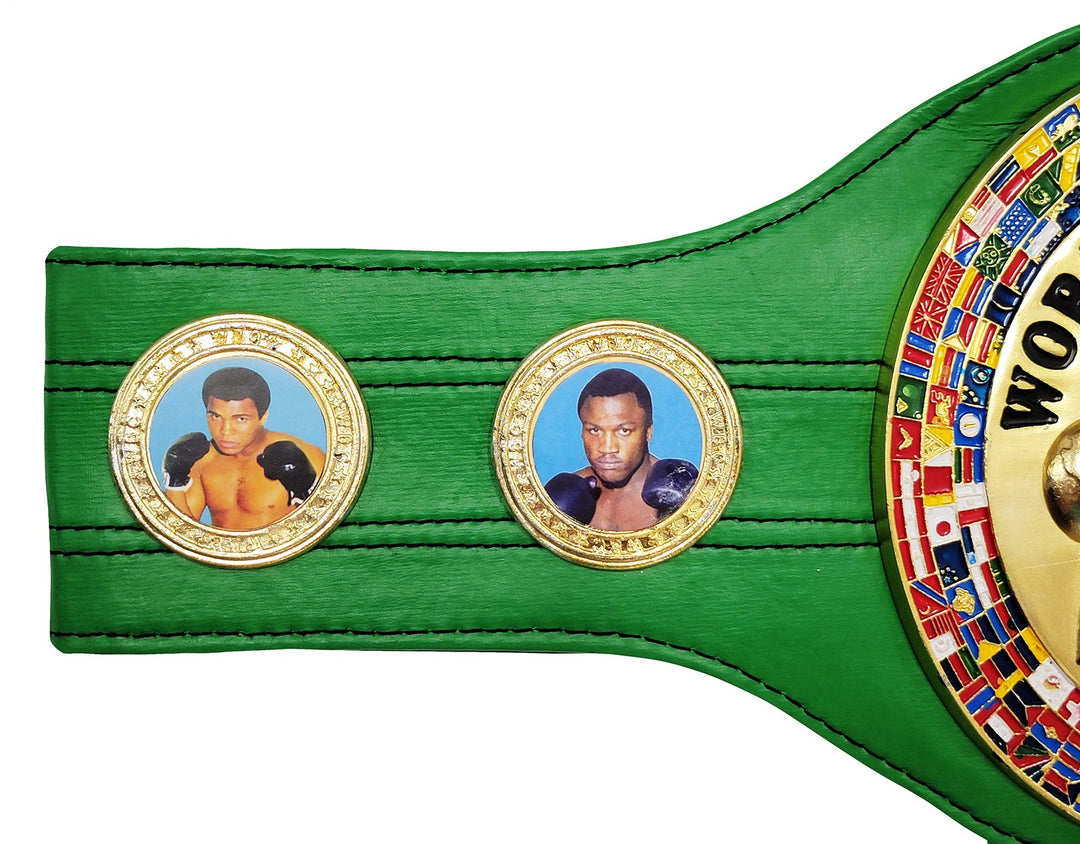 Mike Tyson Signed Green WBC World Championship Belt Beckett Witness