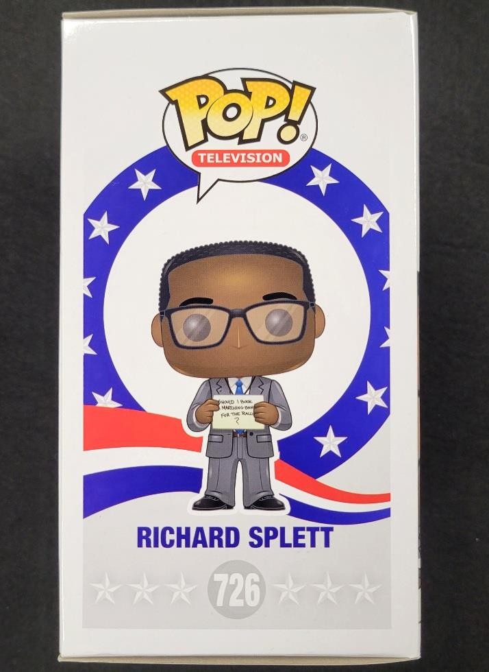 Sam Richardson signed Veep Richard Splett Funko Pop! 726 autograph Beckett BAS