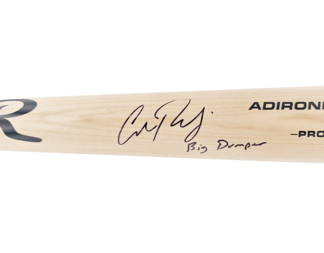 Cal Raleigh Auto Blonde Rawlings Pro Bat Mariners "Big Dumper" Fanatics MLB Holo