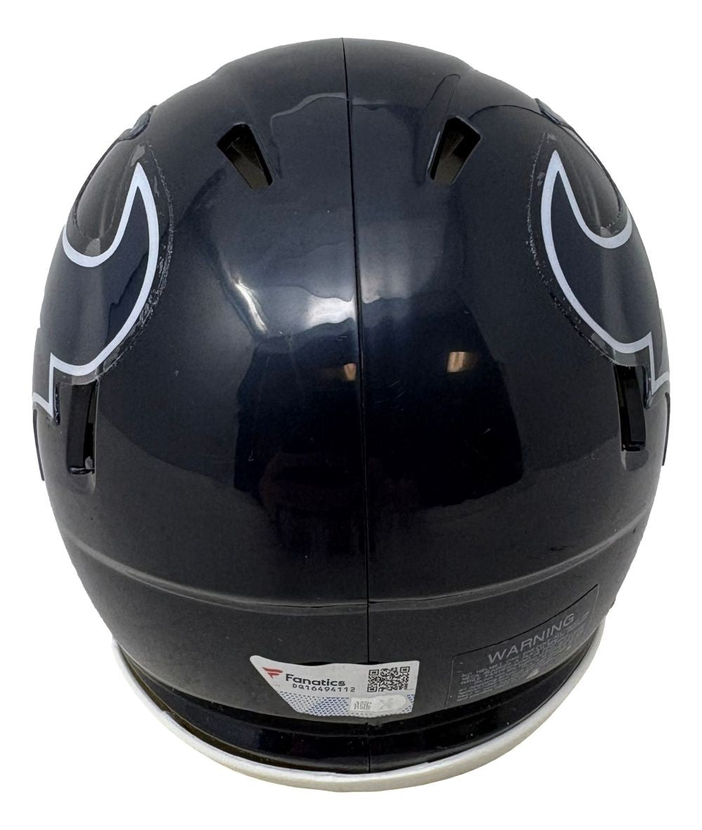 CJ Stroud Signed Houston Texans Mini Speed Helmet Fanatics