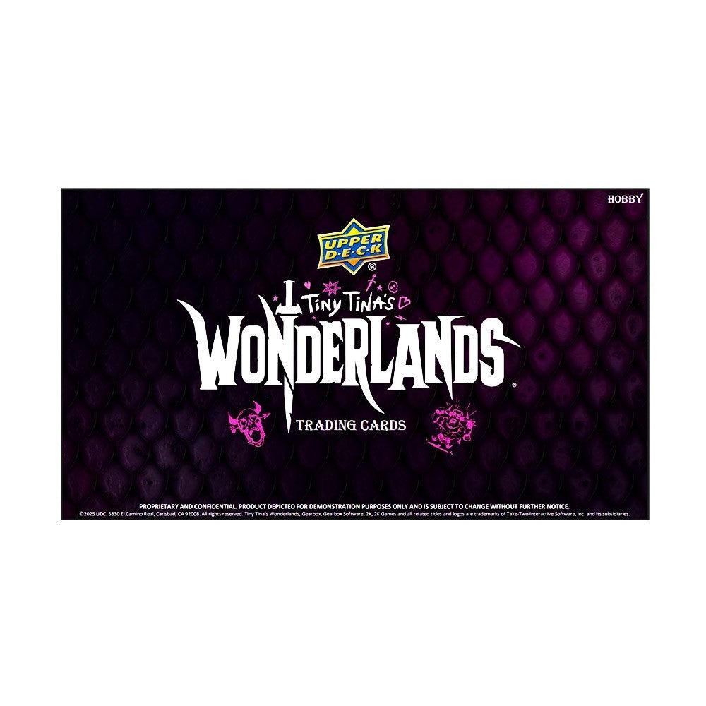 2025 Upper Deck Tiny Tina's Wonderlands Hobby Box Stock #253526