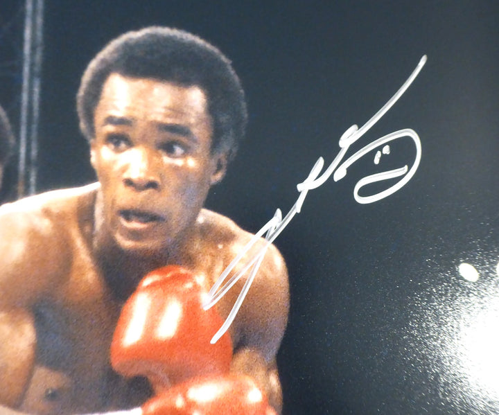 Sugar Ray Leonard Autographed Signed 16x20 Photo Beckett BAS
