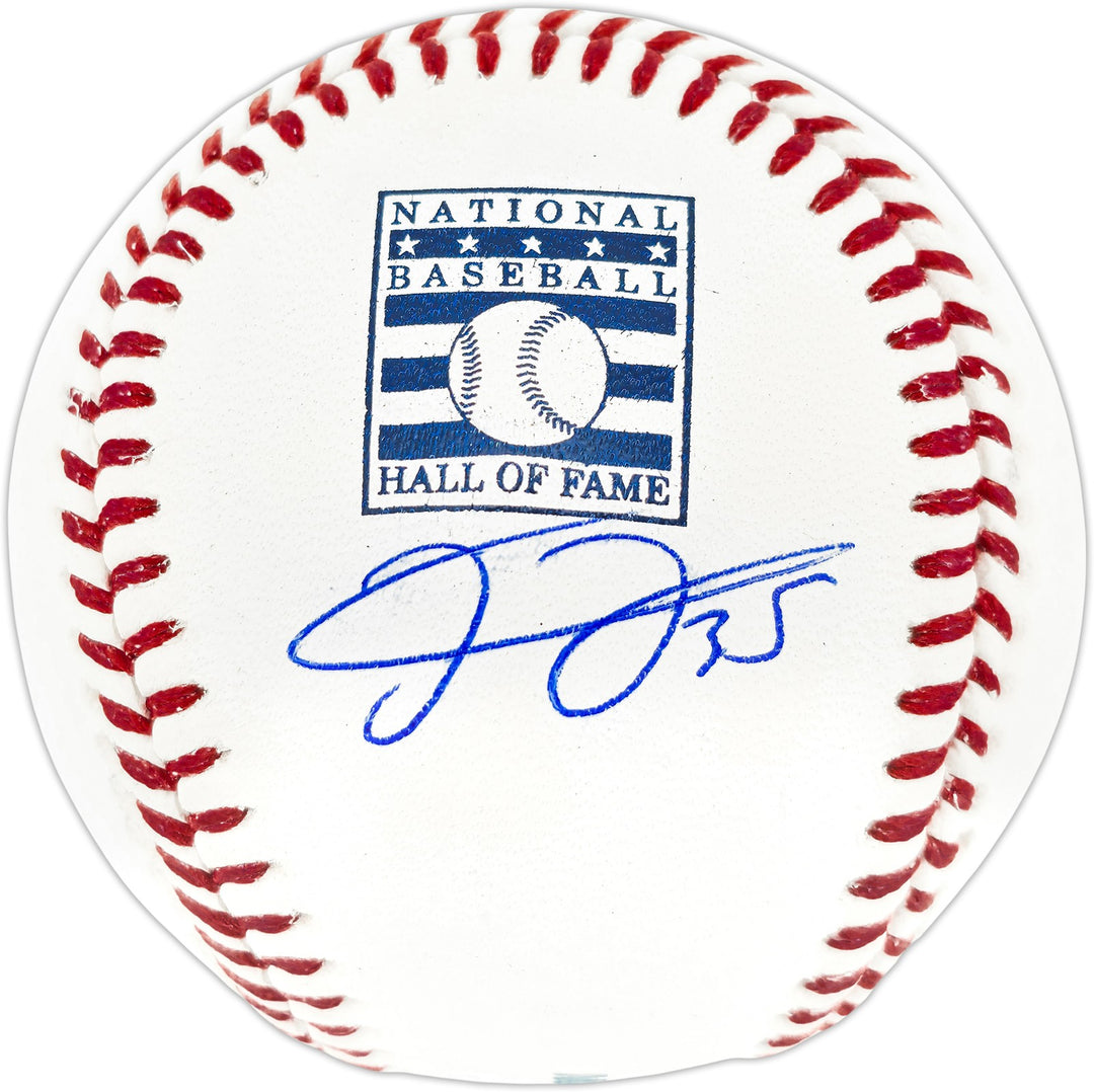 Frank Thomas Signed Official HOF Logo Baseball Chicago White Sox Beckett BAS QR