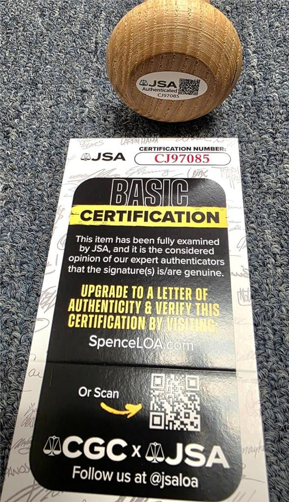 Mark McGwire signed Oakland Athletics Game Model Bat autograph ~ JSA