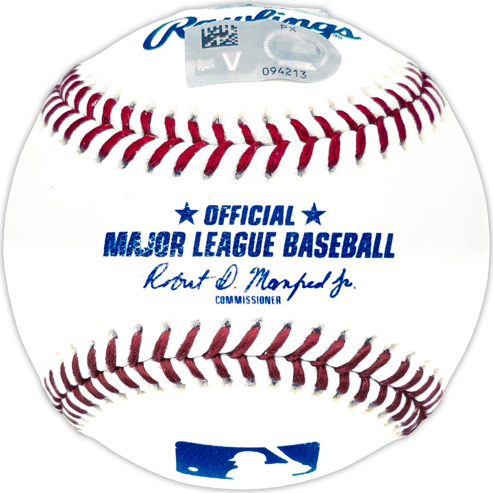 Wyatt Langford Auto MLB Baseball Rangers MLB Debut 3-28-24 Fanatics and MLB Holo