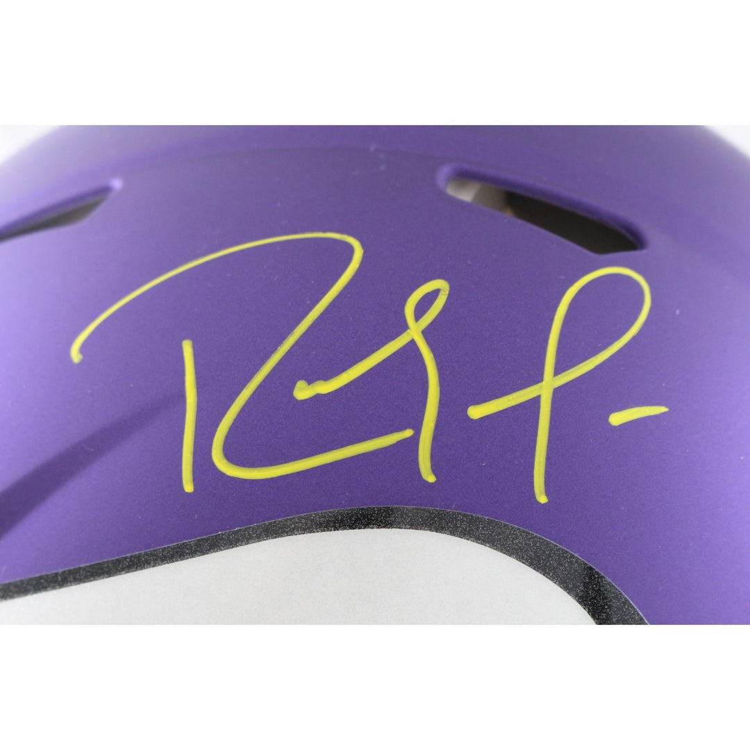 Randy Moss Autographed/Signed Minnesota Vikings Authentic Helmet Beckett 56317