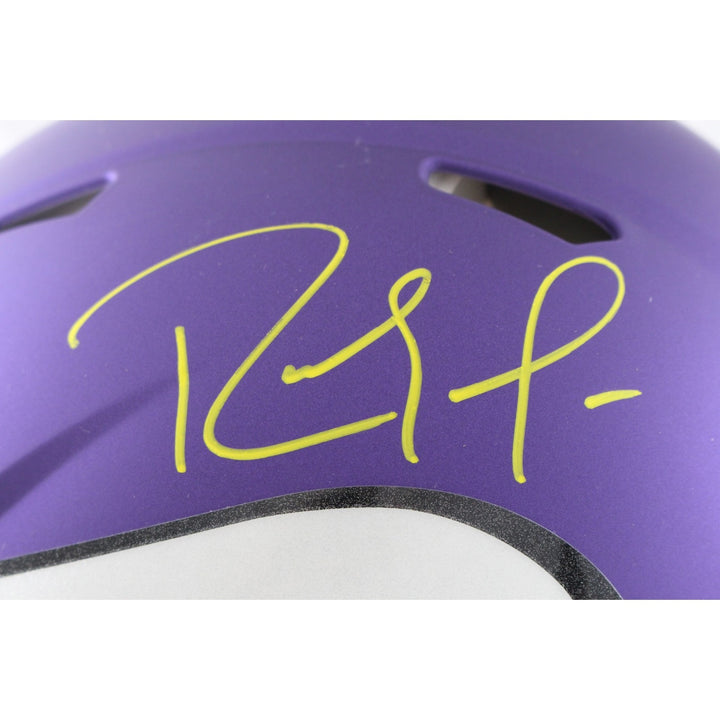 Randy Moss Autographed/Signed Minnesota Vikings Authentic Helmet Beckett 56317