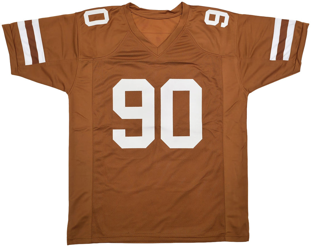 Texas Longhorns Byron Murphy II Autographed Orange Jersey MCS Holo