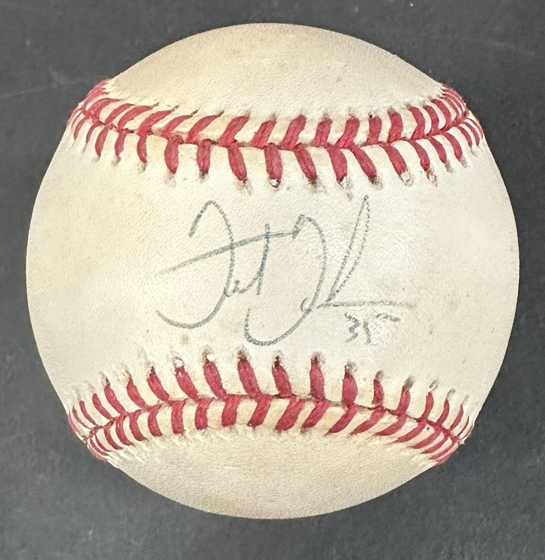 Frank Thomas Signed Official AL Baseball White Sox Rookie #35 Vintage Auto Psa