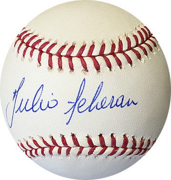 Julio Teheran signed Official Major League Baseball (Atlanta Braves)