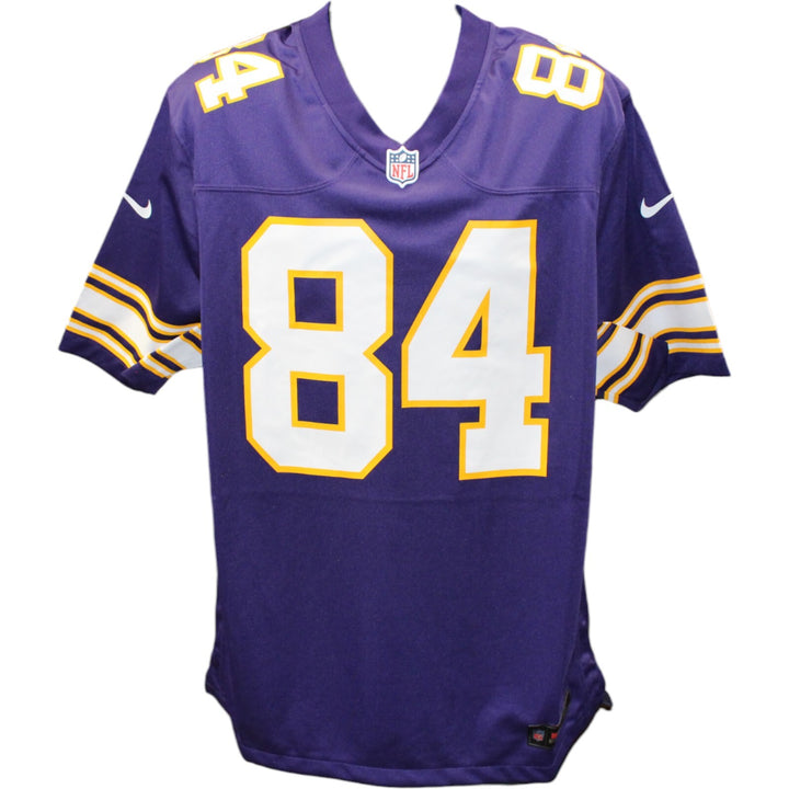 Randy Moss Signed Minnesota Vikings Nike Classic Purple Jersey Beckett 45419