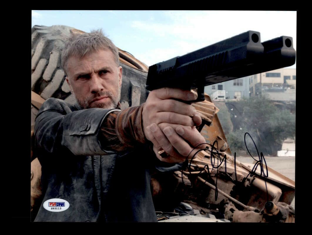 Christoph Waltz PSA DNA Coa Signed 8x10 Green Hornet Photo Autograph